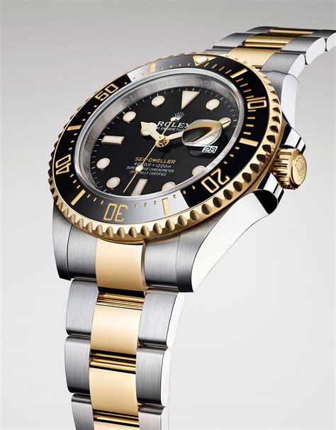 rolex seadweller steel and gold|Rolex sea dweller price new.